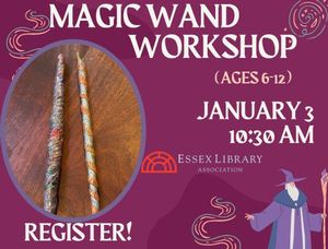 Magic Wand Workshop Magic Wand Workshop